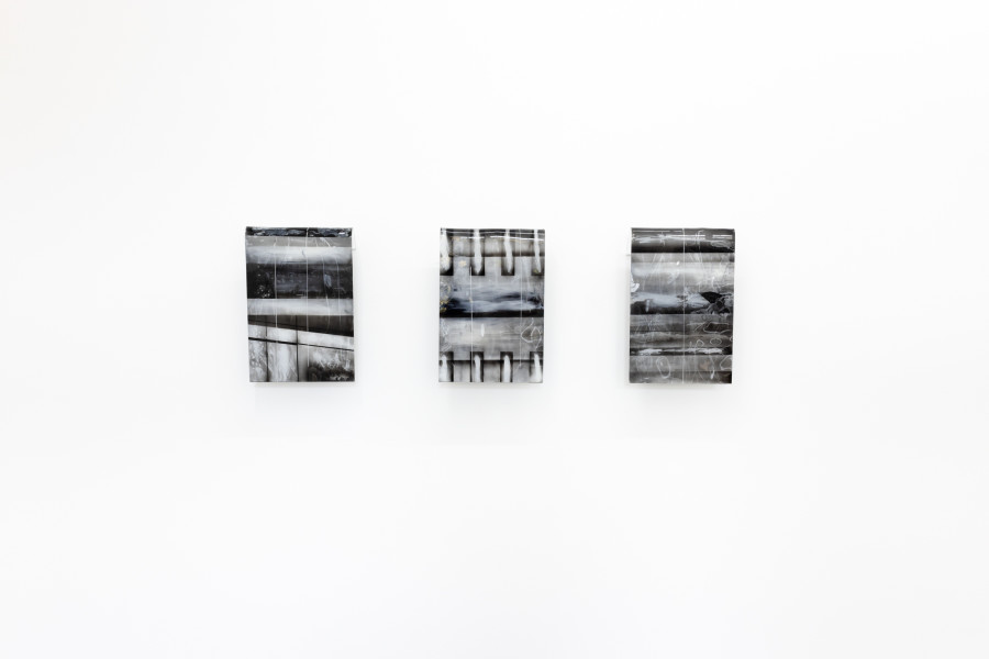 Installation view, The Incident Ray, Sebastian Haas & Sebastian Burger, KALI Gallery, Credits: Photos by Kim da Motta, KALI Gallery Lucerne 2023