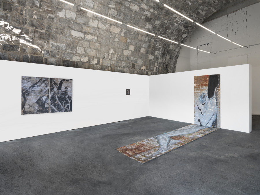 Installation view, James Bantone, Axial Desire, Tunnel Tunnel, Lausanne, 2026. Photo credit: Julien Gremaud