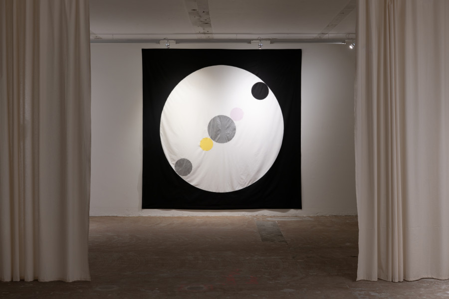 Exhibition view, Mystery Box, suns.works, Zürich, 2025-2026. Photography: Claude Barrault and Maurice Haas. ©2025 the artists and suns.works