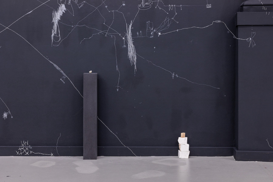 Exhibition view, Olivia Abächerli, the center and the other, Kunsthalle Luzern, 2023. Photo credit: Kilian Bannwart