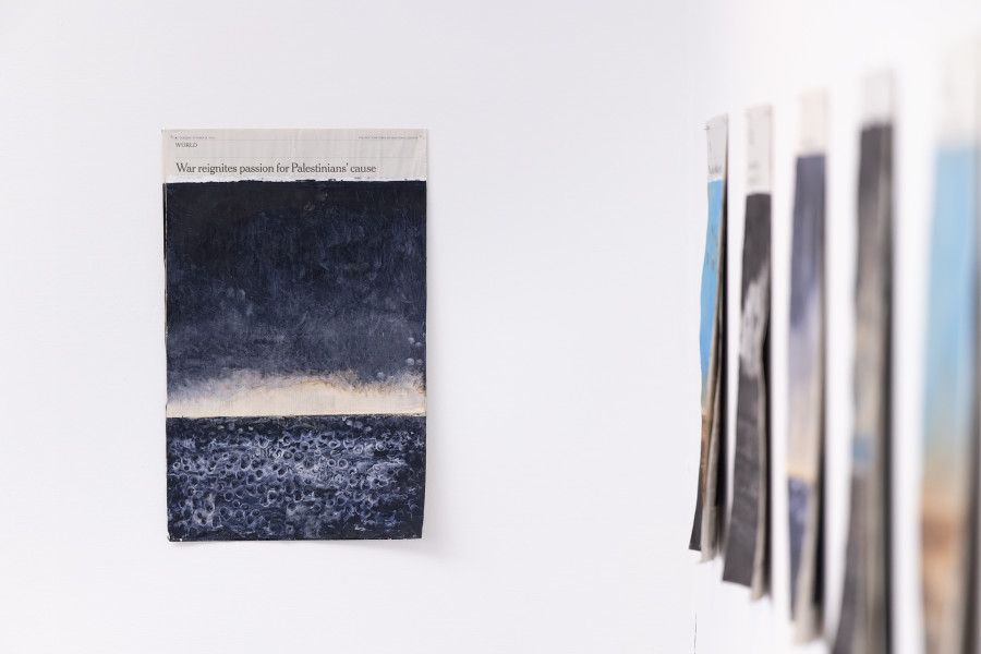 Exhibition view, Mon corps est un paysage, Elias Njima & Jean-Christophe Norman, Galerie C, 2024. © Galerie C
