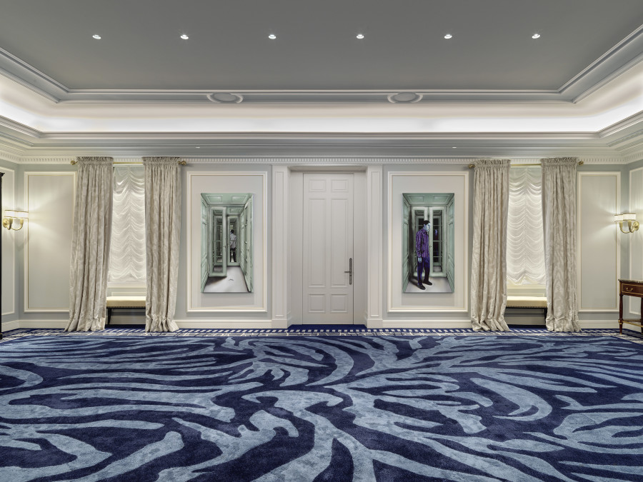 Installation view, Art in the Park XXIII, Louisa Gagliardi, Baur au Lac, Zurich, 2025. Courtesy the artist and Galerie Eva Presenhuber, Zurich / Vienna. Photo: Stefan Altenburger Photography, Zürich