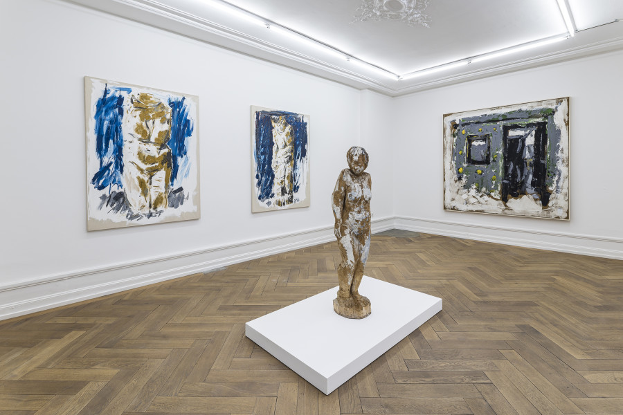 Exhibition view, Christian Lindow, 1980s at Mai 36 Galerie, Zurich. Photo Credits: Peter Baracchi. Courtesy of the artist and Mai 36 Galerie