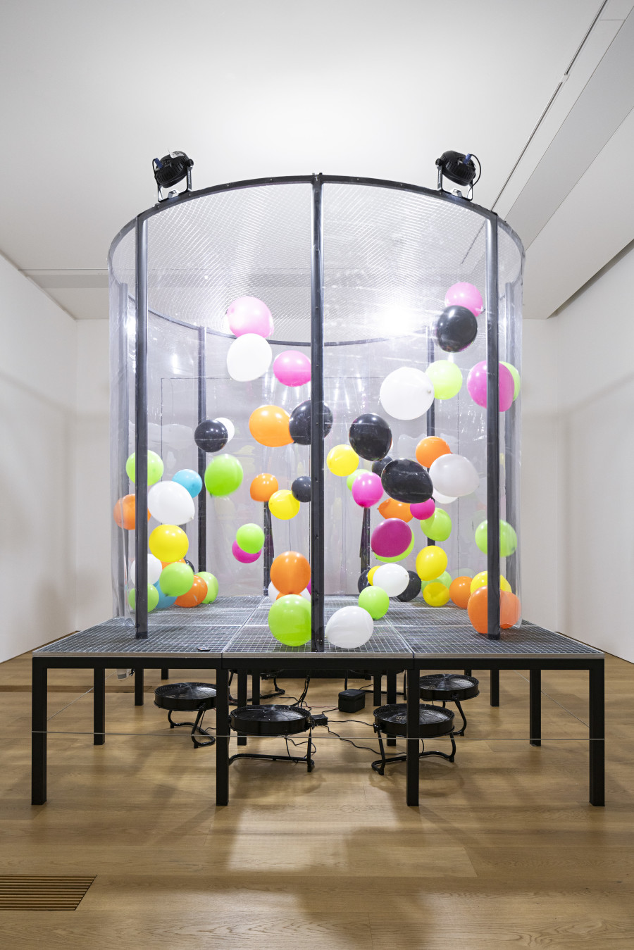 USCO, Fanflashtic, 1968 (reconstruction, 2023). Photo : MCBA, Jonas Hänggi