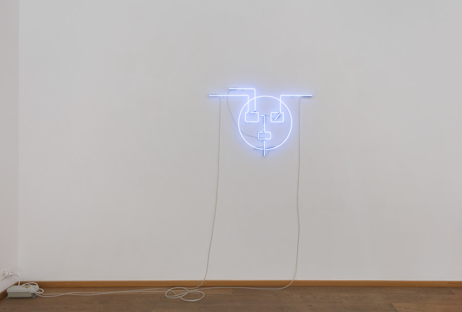 Installation view, Olaf Holzapfel and Michael Sailstofer, Speaking through substance, Livie Gallery, 2025. Photo credit: Esther Mathis