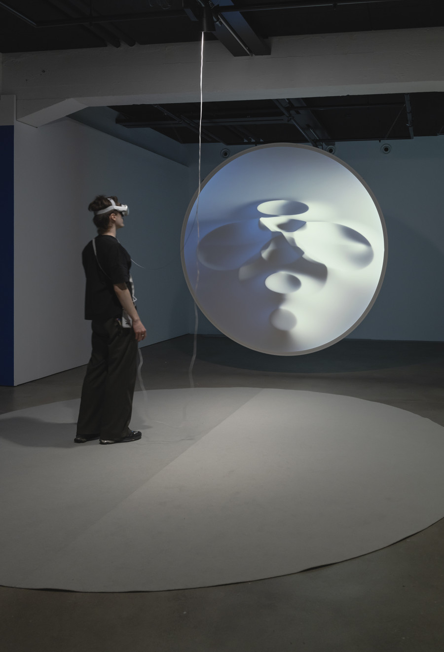 Studio Above&Below, Quantum Lens, 2024, «Quantum Visions», 2025, HEK, photo: Franz Wamhof