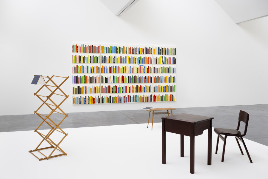 Exhibition view, John Wood & Paul Harrison, Love Songs for Desperados, von Bartha, Basel, 2025. Photo: Andreas Zimmermann / von Bartha