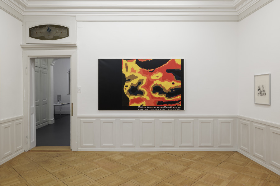 Installation view, KP Brehmer, Rendering Exhaustion: Works from the 1980s, Galerie Oskar Weiss, Zürich, 2025. Photo credit: Gina Folly
