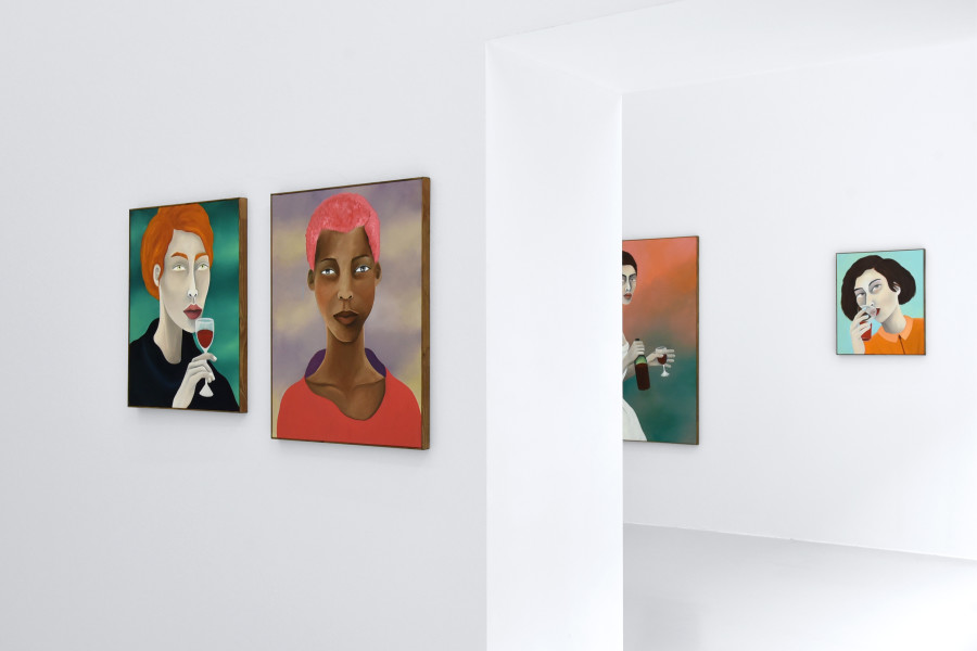 Exhibition view, "Together Separated", Rebecca Brodskis, Fabienne Levy, Lausanne, 2025. Photo credit: Tristan Savoy