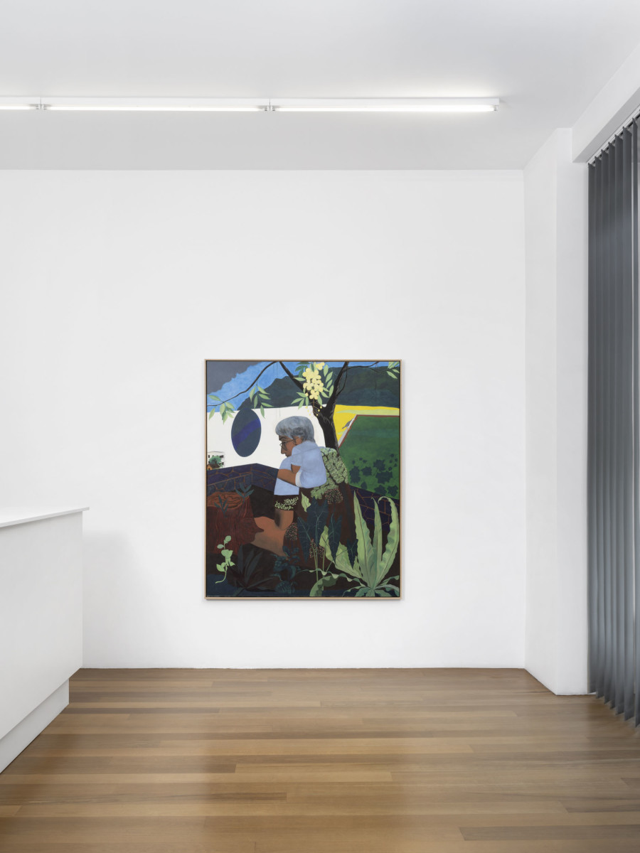 Exhibition view, Karishma D'Souza, Can’t See the Forest, xippas, 2023. Photo credit: Julien Gremaud