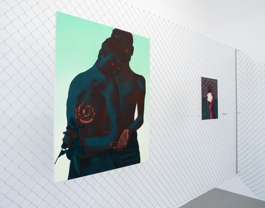 Exhibition view, David Weishaar, The Rose is without ‘Why’, KALI Gallery, 2022. Photo credit @vogeleye and @KALI Gallery Lucerne