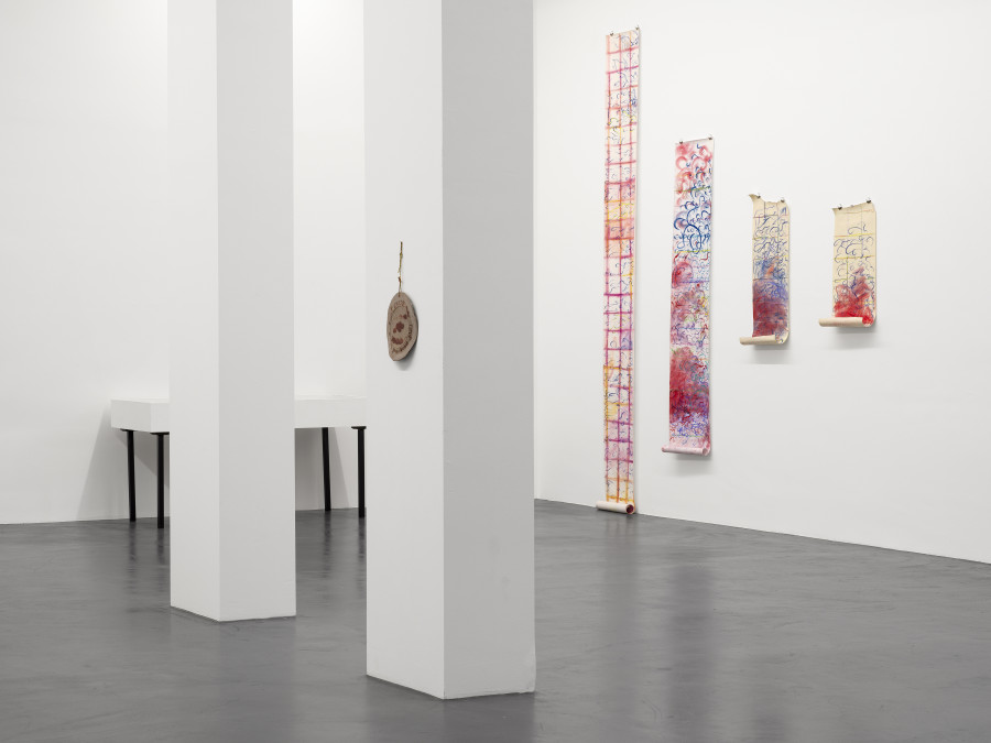 Installation view, Dietrich, curated by Anne Pontégnie, Galerie Francesca Pia, Zurich, 2024. Photo: Cedric Mussano
