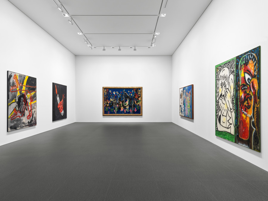 Exhibition view, In Good Company, Galerie Andrea Caratsch, 2025.