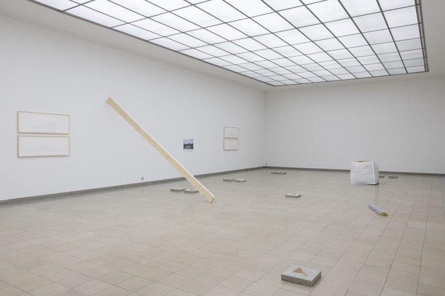Jay Chung & Q Takeki Maeda, GNOMONS 髀, installation view, Kunsthaus Glarus, 2024. Photo: Gina Folly