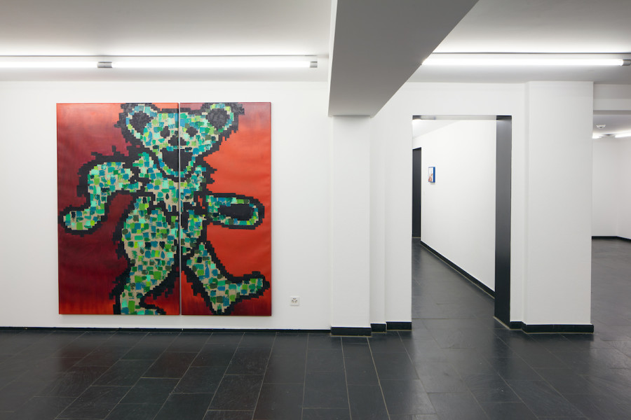 Tina Braegger, exhibition shots “One Million Bears”, 2025, Museum im Bellpark, Kriens. Photo: Martin Stollenwerk