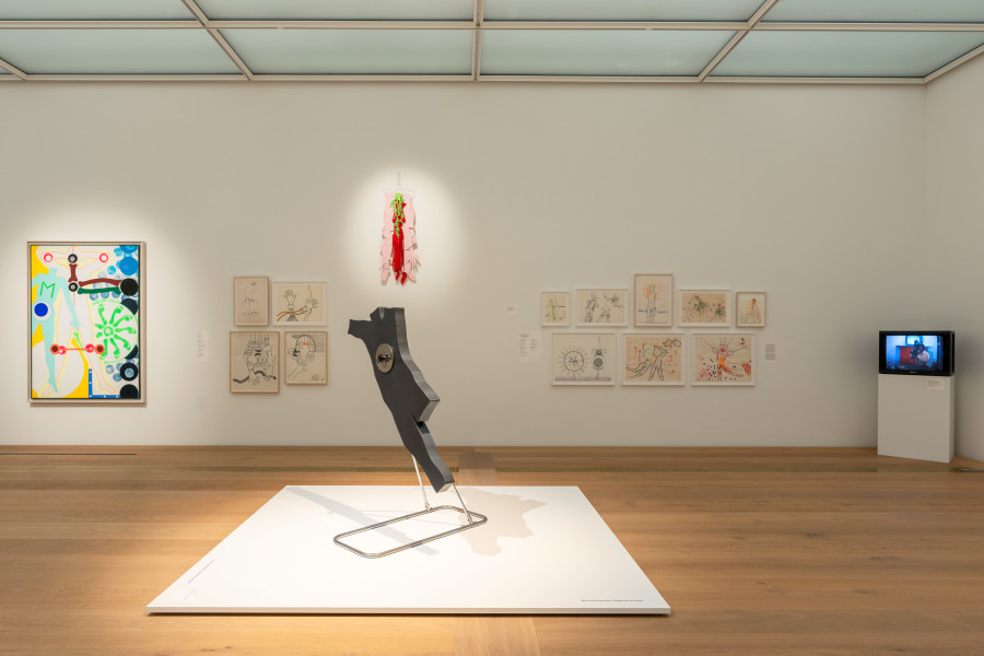 Installation view «Kiki Kogelnik. Retrospective», Kunsthaus Zürich, 2024. Photo credit: Kunsthaus Zürich, Franca Candrian