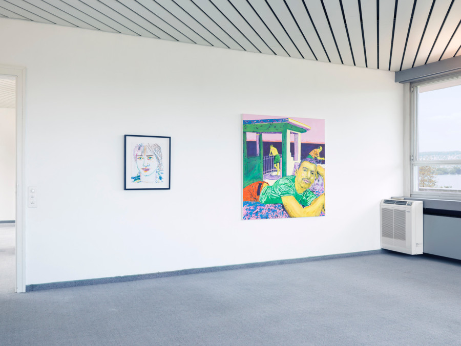 Installation view, unconcealed sensitivities, flatmarkus, 2024. Photo credit: flatmarkus & Felix Jungo