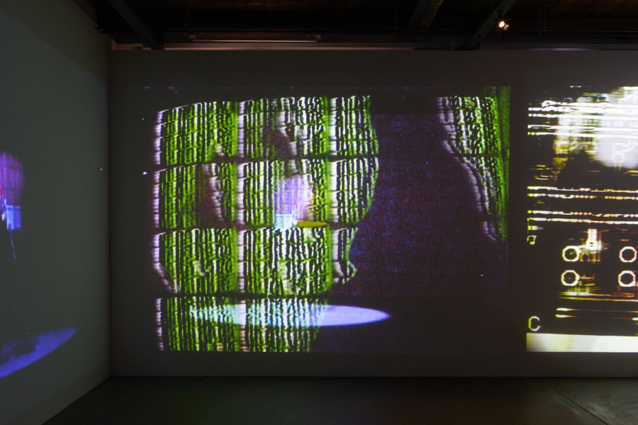 [ a n y m a ] Michael Egger, Synkie (projection), 2010/2024. Photo: Guillaume Python. Courtesy of the artist and Kunsthalle Friart Fribourg