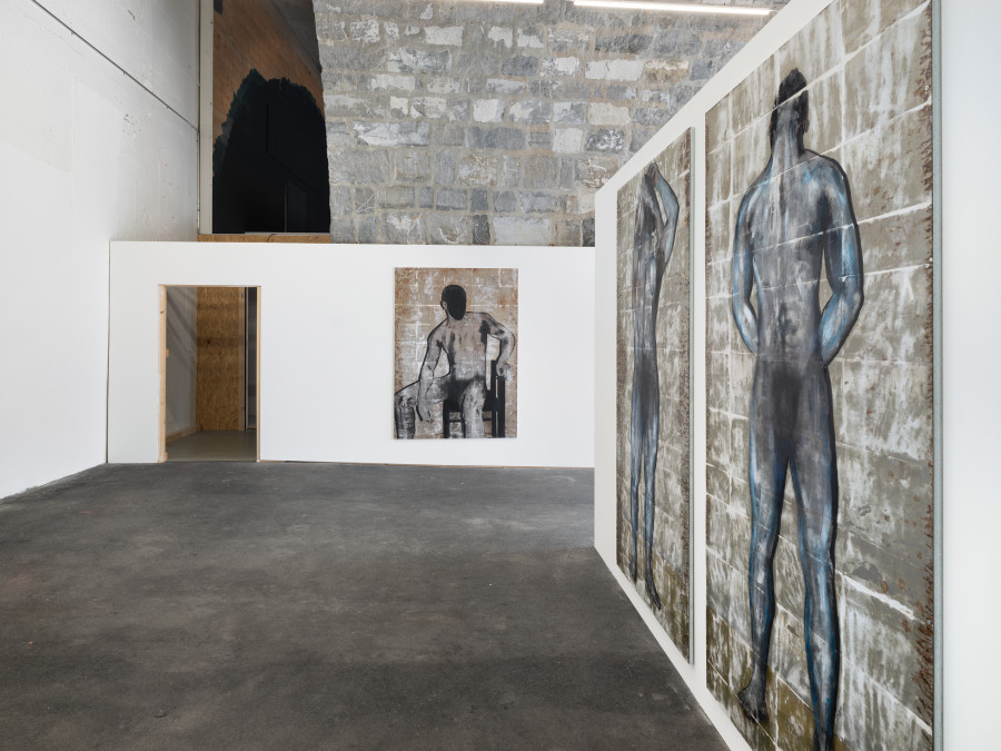 Installation view, James Bantone, Axial Desire, Tunnel Tunnel, Lausanne, 2026. Photo credit: Julien Gremaud