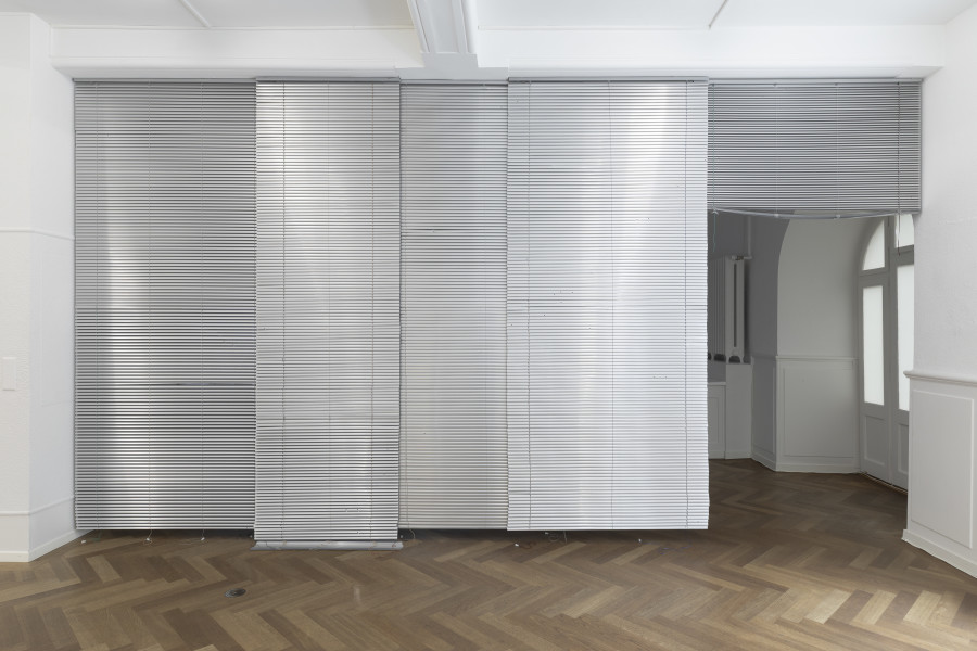 Installation view, A SEQUEL SEEPING NEARBY, Leolie Greet, KRONE COURONNE, 2025. Photo credit: Michal Schorro