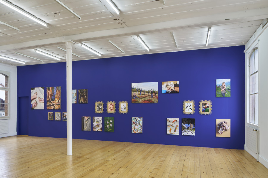 Exhibition view, Laurence Kubski, Sauvages, Kunsthalle Friart Fribourg, 2024. Photo: Guillaume Python. Courtesy of the artist and Kunsthalle Friart Fribourg