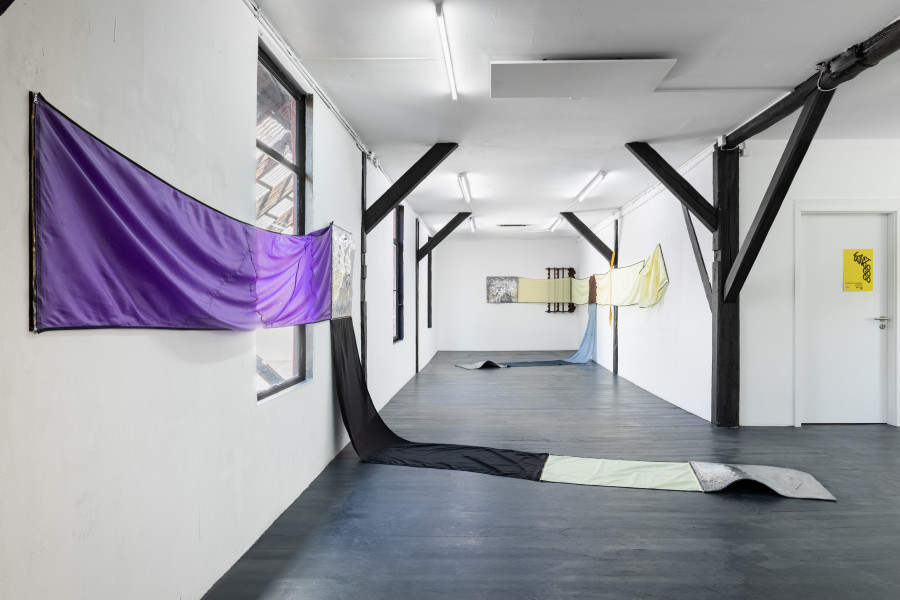 Leila Peacock & Gil Pellaton, Installation view, 2023. Photo: Kilian Bannwart