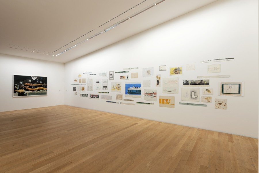 Exhibition view, Marc-Antoine Fehr, Reflets sur une tombe, Museum Franz Gertsch, 2023-2024. Photos: Bernhard Strahm, Gerlafingen