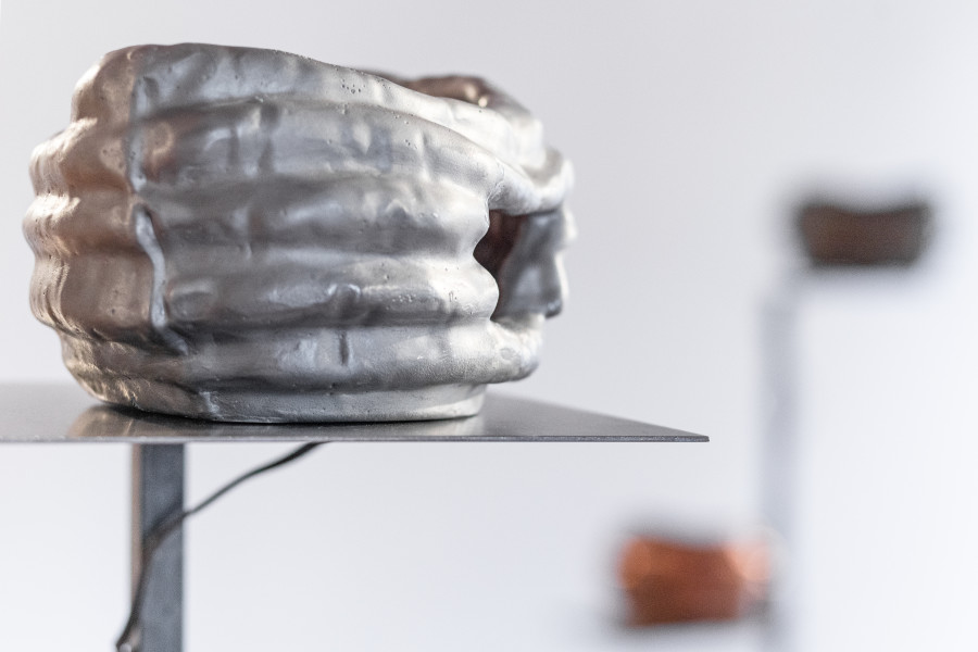 Petra Njezic & Davina Andrea Deplazes: Mansarde & Souterrain, Exhibition view, 2023, ZIMMERMANNHAUS BRUGG.