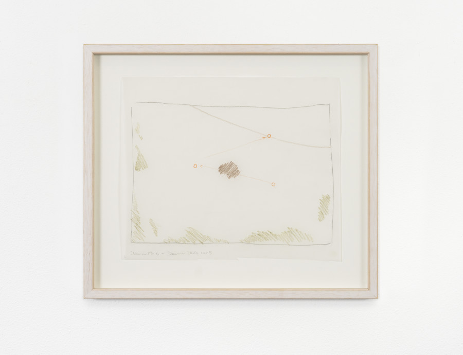 Max Neuhaus – Untitled, 1993; Drawing Study 1. Sound Work Location: Documenta 6; Karlsaue, Kassel (1977)