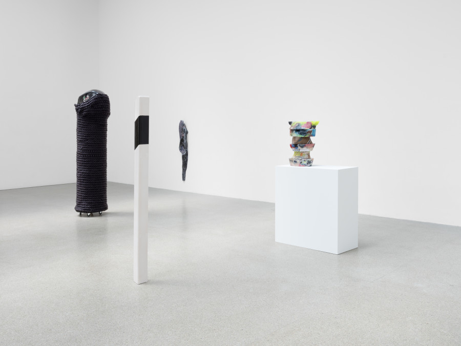 Exhibition view, Alexandra Bircken, SomaSemaSoma, Kunsthaus Biel Centre d’art Bienne, 2025. Photo credit: Lea Kunz