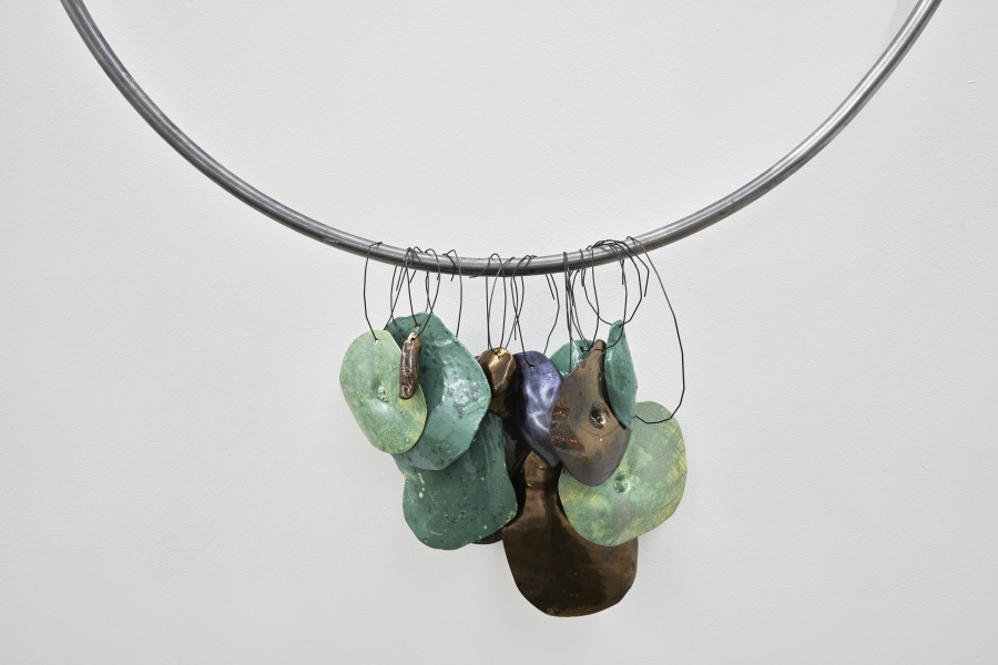 Installation view, Cuore Mangiato, Guscio di Fiore, Fattucchiere, Kulturfolger, 2023-2024. Photo: Anna Maysuk