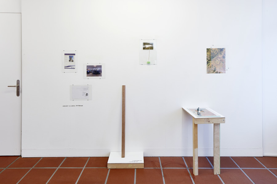 Exhibition view, Esther Kempf, WHITE WHITE NOISE, Zimmermannhaus Brugg, 2025. 90 Kilometer weisses weisses Rauschen, Zimmermannhaus © Kaspar Ruoff