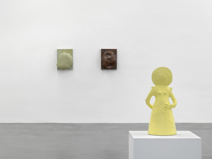 Installation view, Mai-Thu Perret, Diana, Galerie Francesca Pia, Zurich, 2024. Photo: Annik Wetter