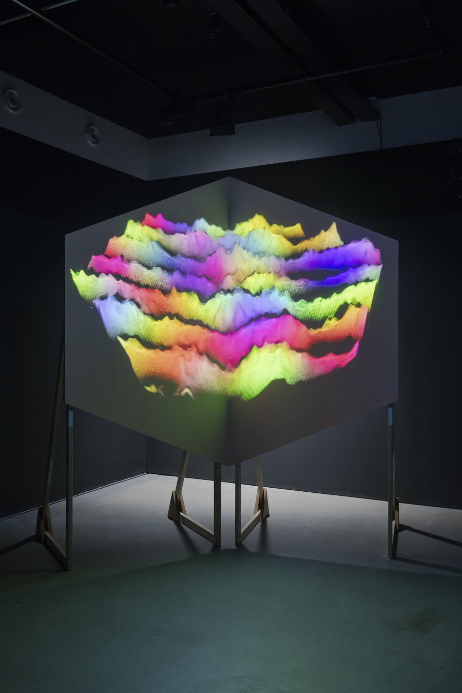 Semiconductor, Parting the Waves, 2017, «Quantum Visions», 2025, HEK, photo: Franz Wamhof