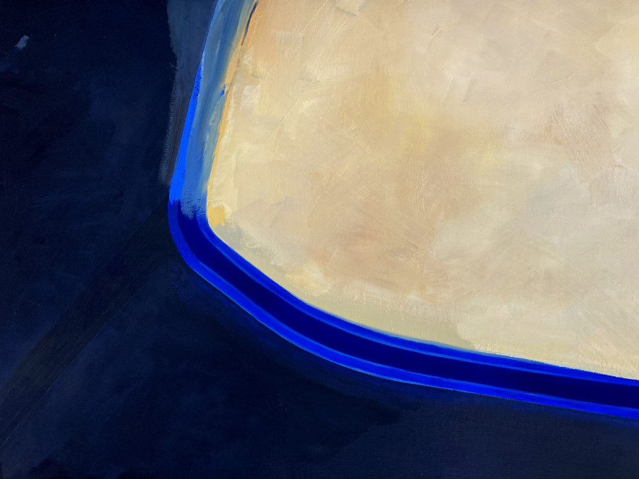 Emil Michael Klein, Untitled (detail), 2023, Oil on canvas, 112.4 × 145.9 cm