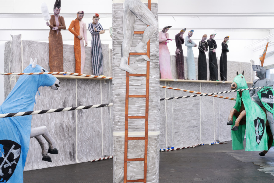 Agnes Scherer, Savoir Vivre, 2023. Photo: Kunst Halle Sankt Gallen, E. Sommer. Courtesy of The artist, ChertLüdde, Berlin & Sans titre, Paris