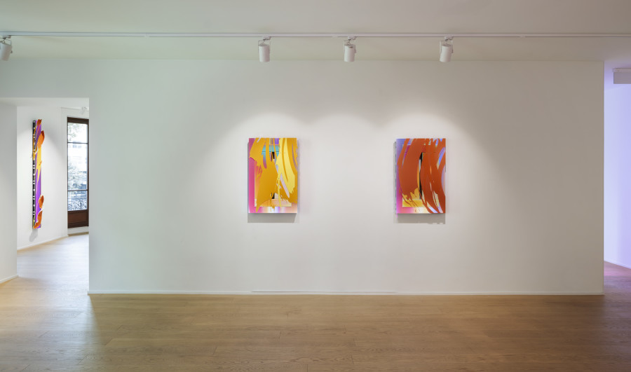 Exhibition view, Márton Nemes, Your Thoughts Become Your Words, Your Words Becomes Your Reality, Wilde, Geneva, 2025. Photo credits : Studio Eric Bergoend. Courtesy Márton Nemes and Wilde