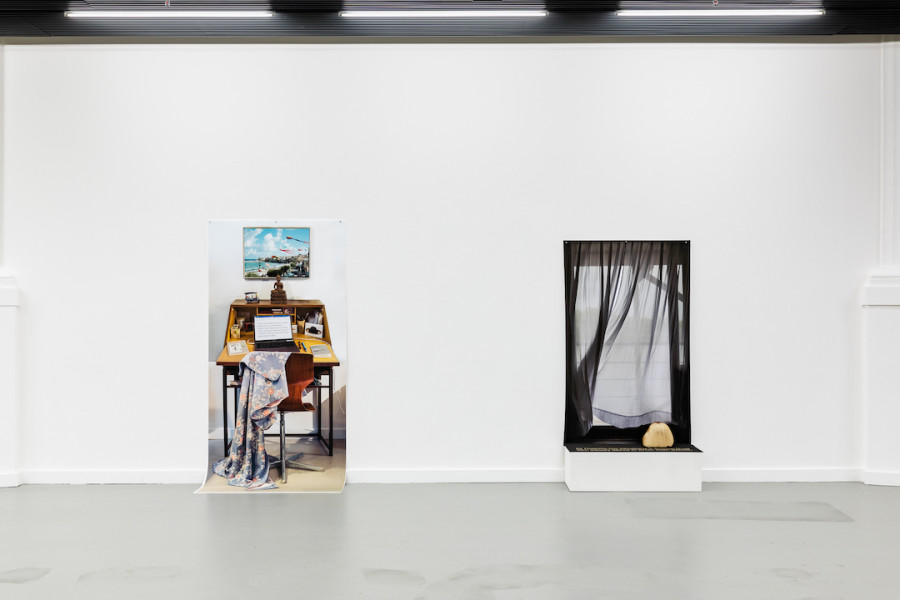 Claudia Walther, DURCH DIE LINSE, Kunsthalle Luzern, 2023. Photo credit: Kilian Bannwart