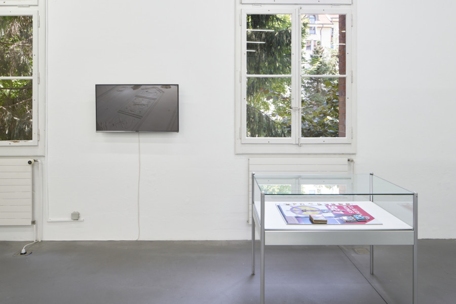 Installation view, Mauro Cerqueira, Art & Alienation, Kunsthalle Friart Fribourg, 2025. Photo: Guillaume Python. Courtesy of the artist and Kunsthalle Friart Fribourg