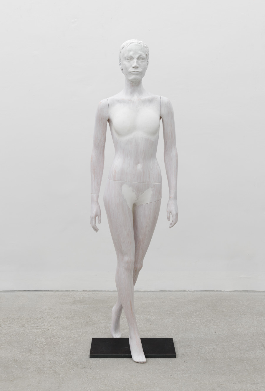 Heimo Zobernig, Ohne Titel (HZ 2012-122), 2012, Acrylic, Kriptonite, Polyester, Steel, 182 x 50 x 62 cm