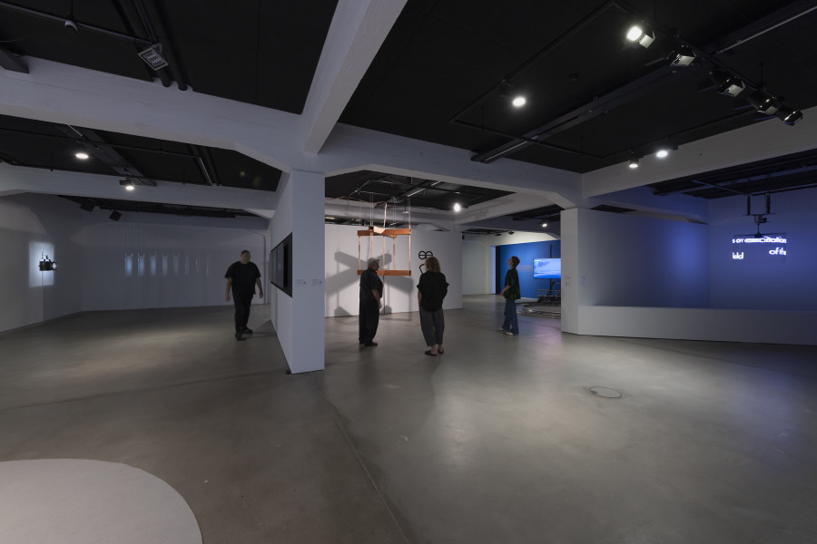 Exhibition View, «Quantum Visions», 2025, HEK, photo: Franz Wamhof