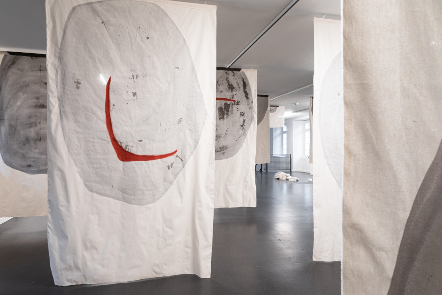 Petra Njezic & Davina Andrea Deplazes: Mansarde & Souterrain, Exhibition view, 2023, ZIMMERMANNHAUS BRUGG.