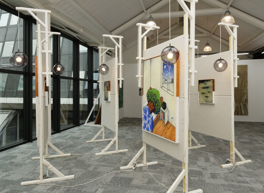 Exhibition view, The Salon, Thomas Jeppe, SALTS, 2024. Photo credit: Aurélien Mole