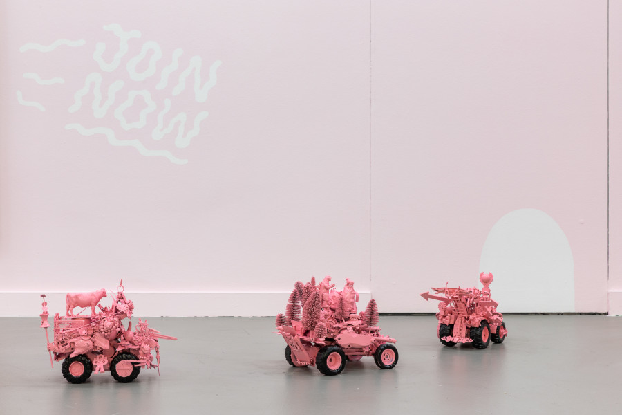 Exhibition view, Love, Gruppenausstellung in der Kunsthalle Luzern, Kunsthalle Luzern, 2025. Photo credit: Kilian Bannwart