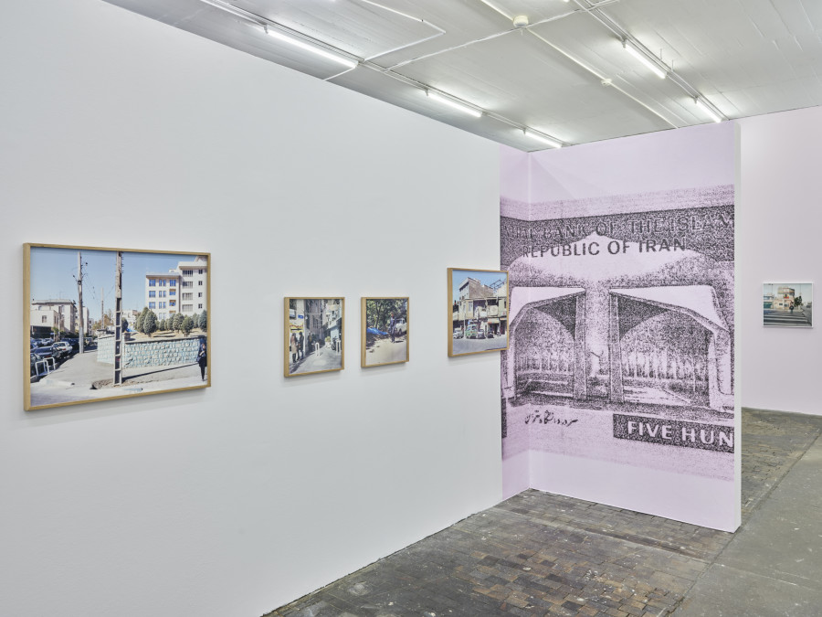 Installation view, Hannah Darabi, You're So Tehran!, Centre de la photographie Genève, 2023. Photo credit: © Léonard Rossi