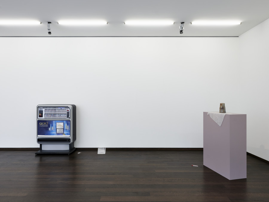 Exhibition view, Cassidy Toner, Besides the Point, Kunstmuseum Basel, 2025-2026. Courtesy of the artist & PHILIPPZOLLINGER, Zurich. Photo credit: Samuel Bramley