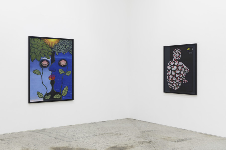 Exhibition view, Sabian Baumann, Nature (presque) morte, Galerie Mark Müller, Zürich, 2025. Photo credit: Conradin Frei & Galerie Mark Müller, Zürich.