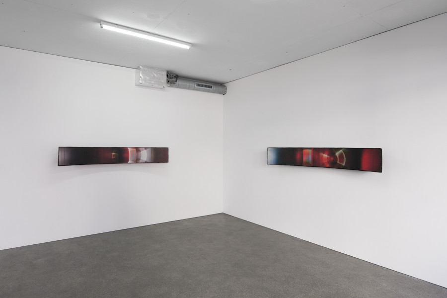 One Eye Too Many, 2026, inkjet print on rice paper, cardboard, wood, paper, China ink, acrylic paint, varnish, Variable dimensions. ©GuillaumePython