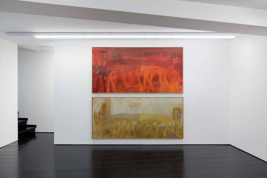 Installation view, Travis MacDonald, Autoluminescent, Contemporary Fine Arts CFA, Basel, 2025. Courtesy Contemporary Fine Arts. Photo credit: Gina Folly