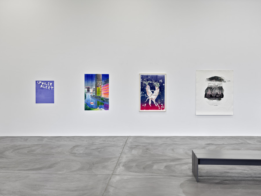 Installation view, MONOTYPES, Edition VFO at Kunsthalle Zürich, 2023. Courtesy of Edition VFO, Kunsthalle Zurich, the artist and Bernhard Strauss.